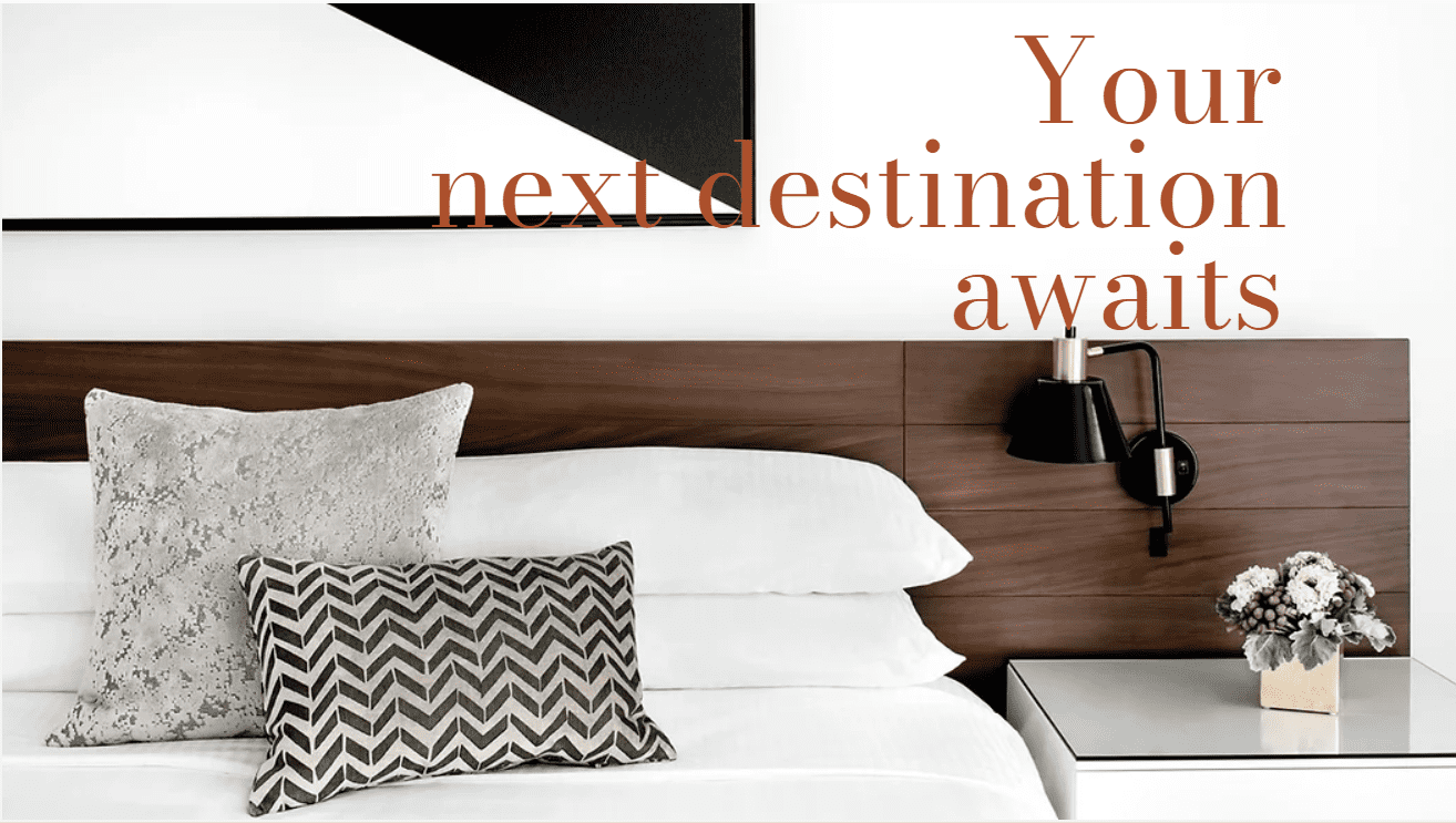 Your next destination awaits