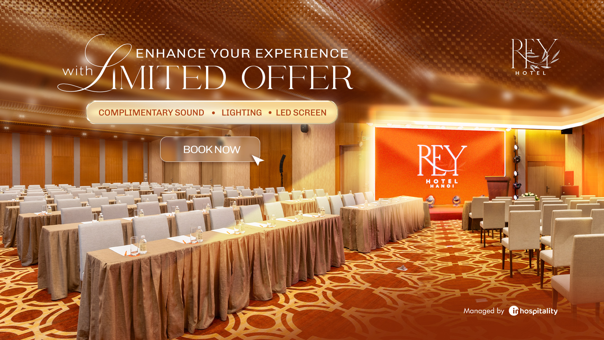 Free Standard Sound, Lighting & LED Screen